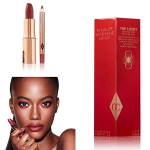 NIB Charlotte Tilbury Walk of No Shame Lip Kit